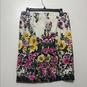 Heritage Multicolor Floral Pencil Skirt